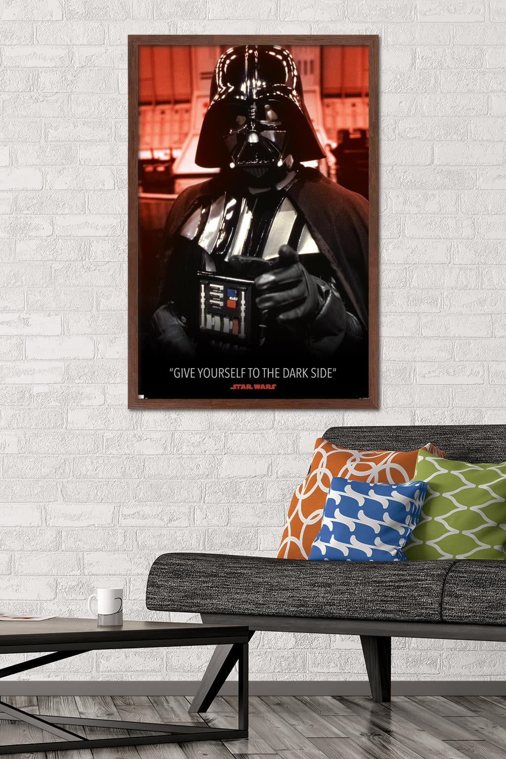 Darth Vader reading Harry Potter Block Giant Wall Art Poster