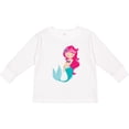 thumbnail image 3 of Inktastic Mermaid Girls Long Sleeve Toddler T-Shirt, 3 of 5