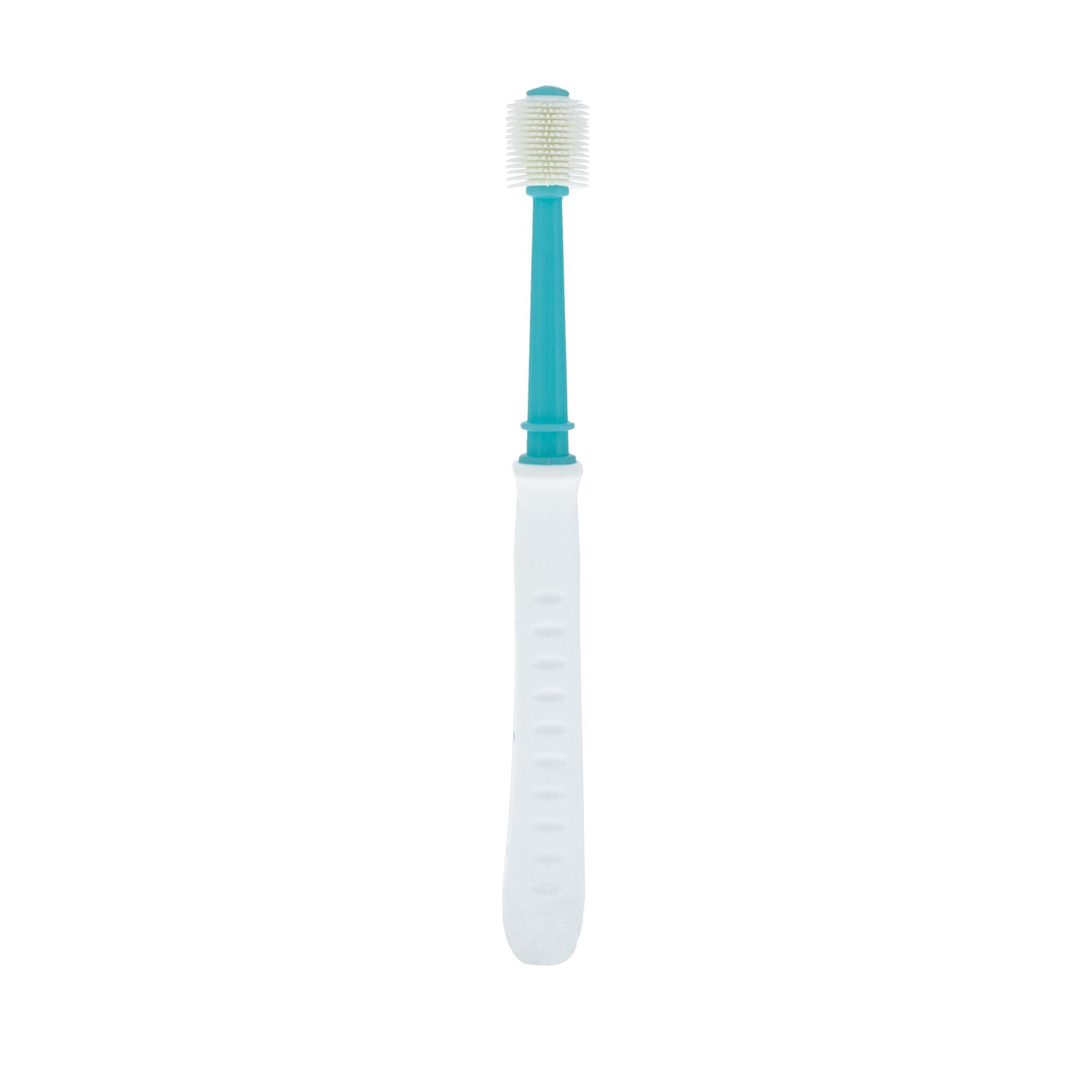 Dr. Talbot's 2pk 360 Baby Toothbrush, Aqua/Yellow