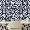 thumbnail image 2 of Ambesonne Japanese Peel & Stick Wallpaper for Home, Cherry Blossoms Floral Art, 13"x36", Dark Violet and Soft Pink, 2 of 5