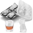 thumbnail image 1 of Nax Caki 3D Highland Cow Ice Tray, Fun Shaped Ice Tray, Suitable for Whiskey, Cocktails, Bourbon, Cute Highland Cow Holiday Christmas Gift, 1 of 4