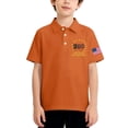 thumbnail image 2 of CCRFTGI 250 Anniversary USA Flag Polo Shirts for Kids Girls Boys Size 10-12 School Uniform Independence Day Shirts 1776-2026 Pique Collared Polos Short Sleeve Summer Tops Orange 3-4 Years, 2 of 7