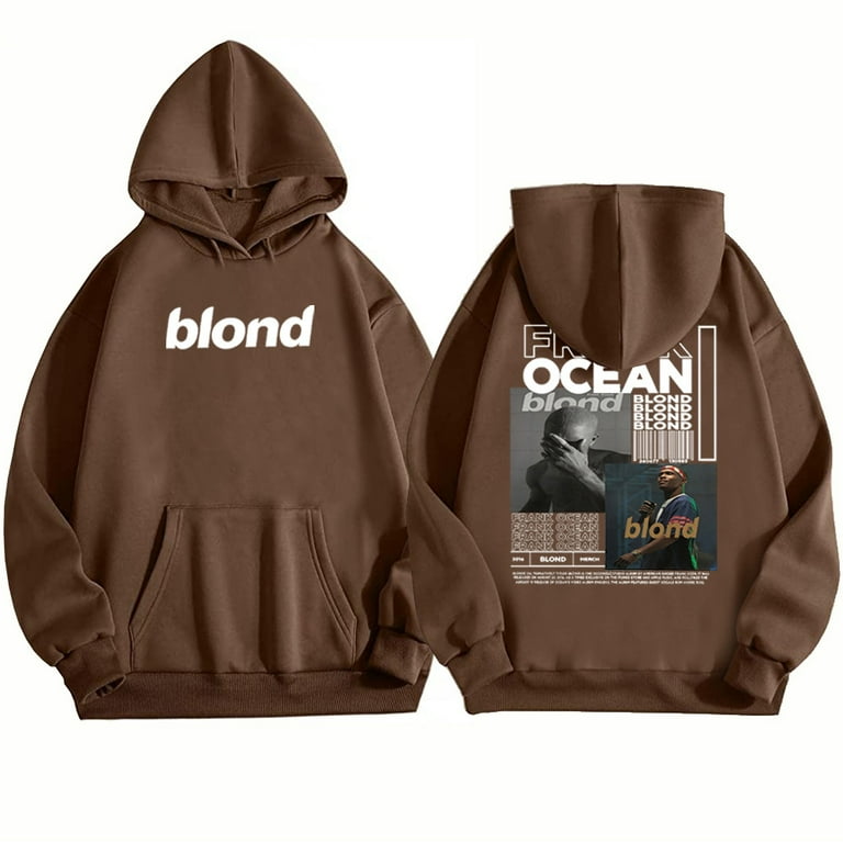 Frank Ocean Merch Hoodies Blond Blonde Album Cover Hoodie Fashion