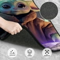 thumbnail image 3 of 4 Pieces Car Floor Mat Set Ba-by Yoda Protection Full Sets Universal Fit for SUV Sedans Vans Trucks, 3 of 7