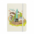 thumbnail image 1 of Carnet de Voyage Officiel en Tissu Couverture Rigide Classique Journal Intime, 1 of 3