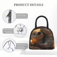 thumbnail image 4 of Haiem Adorable Otter Pair Hug Printed Lunch Bag Women, Lunch Box Lunch Bag for Women, Small Leakproof Cute Lunch Tote Large Capacity Reusable Insulated Cooler Lunch Container, 4 of 6