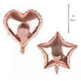 thumbnail image 2 of Oro Rosa Feliz Cumpleaños Estrella Corazón Decoraciones Conjunto De Confeti Globos De Helio Puntos Niño Niña Princesa Ceremonia Aniversario Minnieouse HA035957-00, 2 of 5