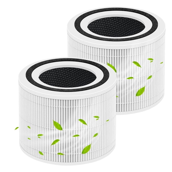 Core 300 Replacement Filter for Levoit Air Purifier Core 300-P and Core 300S-P, 2 Pack 3-in-1 H13 True HEPA Replacement Filter, Compared to Part # Core 300-RF