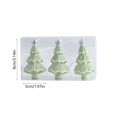 thumbnail image 3 of Dvkptbk Christmas Green Christmas Tree Decoration Set 3 PCS Pvc Material Festival Living Room Decoration Christmas Tree Decoration Christmas Decorations, 3 of 6