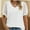 White, variant on Womens Summer Tops Short Sleeve V Neck T Shirts Swiss Dot Puff Sleeve Tops Loose Casual Tshirts