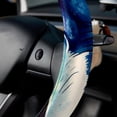 thumbnail image 5 of Starry Shark 14.5 Inch Printing PVC Leather Car Wheel Cover Steering Wheel Cover Auto Accessories, 5 of 6