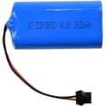 thumbnail image 3 of HQRP Battery Works with Shark RVBAT700 RV700 RV720 RV725 RV750 RV750C RV755 ION Robot RVBAT7OO 3-Pin, 3 of 6