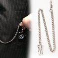 thumbnail image 5 of Pocket Watch Chain with 2 Hooks,Watch Chain Classic Pocket Watch Accessories for Men, 5 of 5