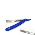 thumbnail image 2 of Barber Salon Cut Throat (Shavette) Straight Razor Rasoirs Rasoi & 5 Astra Blades, 2 of 2