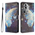 thumbnail image 1 of FOXDOCK Funda Tipo Cartera para OPPO Reno 11 Pro 5G con Soporte y Correa – Diseño de Patrones Lindos, 1 of 6
