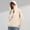 Beige, variant on Women's Nylon Hooded Sun-Protective Jacket, Breathable & Cool, UPF 50+