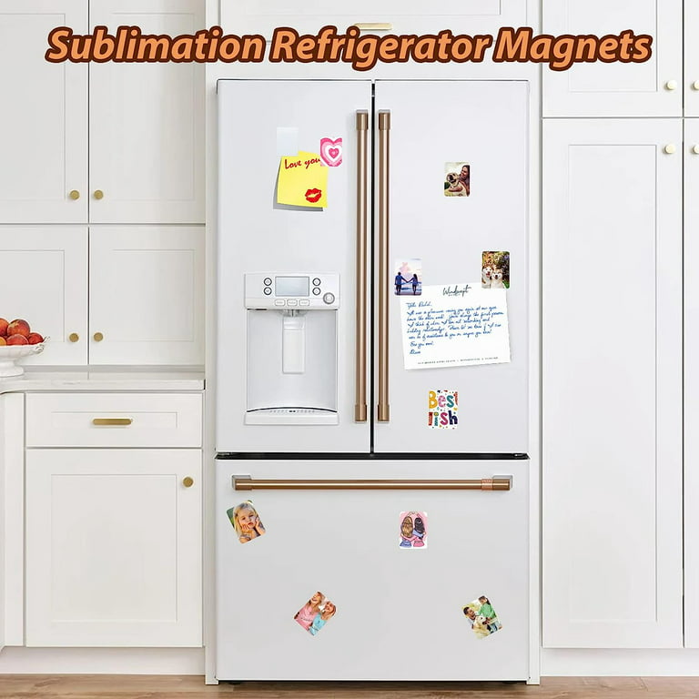 Sublimation Fridge Magnet Blanks, Custom Photo