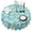 Daisy-85, variant on Round Tablecloth 60 Inch Wrinkle Free Daisy Table Cover Floral Kitchen Dining