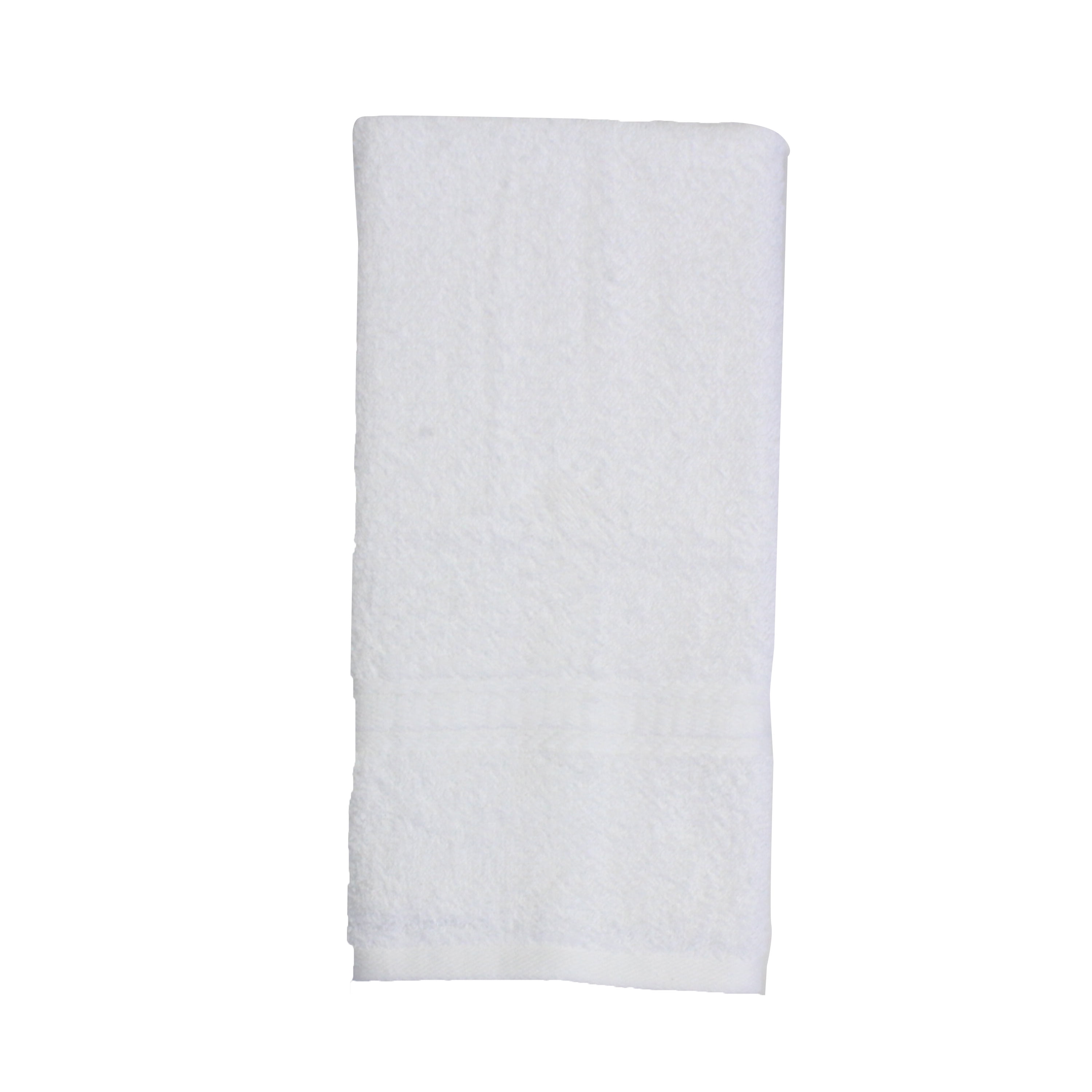 Mainstays Basic Bath Collection Single Hand Towel, Solid White
