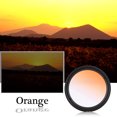 thumbnail image 3 of ZOUSSIQI Professional Phone Single-lens Reflex SLR Camera Lens Gradient Filter with Phone Clip (Orange) EL225#01624, 3 of 8