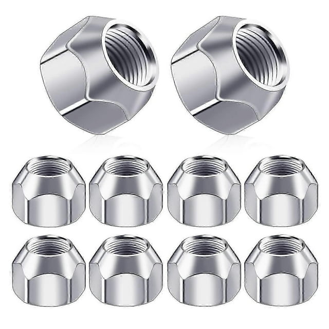 10 Pieces M10 Trailer Wheel Nuts, Tire Wheel Nuts Acorn Nut Nuts