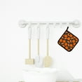 thumbnail image 3 of Carolines Treasures BB5142PTHD Orange on Grey Pair of Pot Holders, 3 of 3