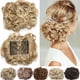 thumbnail image 1 of Paquete de peluca de pelo con forma de flor y peine de acero grande, peluca esponjosa con microrollos y cabeza de bola, 1 of 4