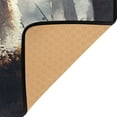 thumbnail image 4 of Ryvnso A Bear in Autumn Forest Area Floor Mats Large Nursery Rugs Non-Slip Carpets Doormat 36" x 24", 4 of 7