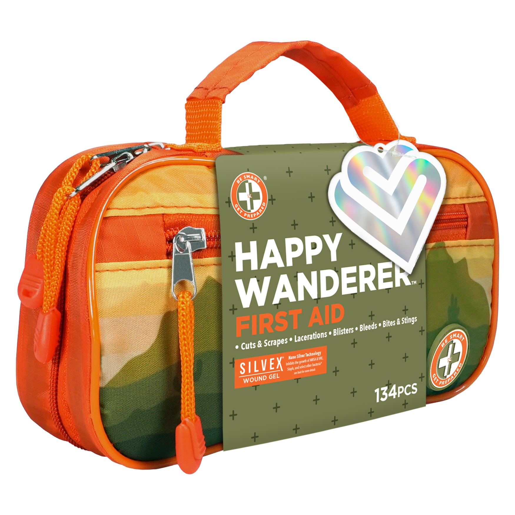 Be Smart Get Prepared Happy Wanderer Outdoor First Aid Kit 134 Piece photo 2