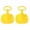 Yellow*4packs, variant on Cheers.US 2 Pieces Set Toys Winter Sports Snow Sled Board Anti-skid Design with Stable Base Handle Design for Children and Kid's