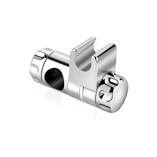 Soporte de rociador cromado de 25 mm con cierres para barra de ducha de 25 mm XianweiShao 1327533285261