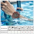 thumbnail image 2 of Sport Watches Waterproof Smael New Watch For Men Crystal Watchband Stopwatch Shockproof Alarm Clock Male 8006 Quartz Wristwatch - Quartz Wristwatches, 2 of 6