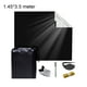 thumbnail image 3 of Yuarrent Persianas opacas ajustables para dormitorio - Atmósfera para dormir Persianas opacas portátiles Privacidad personalizable Universal Sombras de ventana negro 1.45*3.5 m, 3 of 6