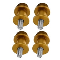 4 Pcs Swingarm Spools Sliders Stand Motorcycle Frame Man Golden
