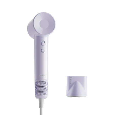 Laifen SE Lite Hair Dryer, 100,000 RPM High Speed Motor & 150 Million NegativeIons (Purple，Polycarbonate)