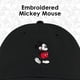 thumbnail image 3 of Dad Hat Concept One Disney Mickey Mouse bordado en negro, 3 of 6