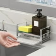thumbnail image 3 of zanvin Kitchen Storage Rack Can Be Wall Hanging Dishcloth Storage Sponge Water Filter Rack Rag Rack, Kitchen Organizer, 3 of 6