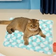 thumbnail image 4 of Pet Warming Pad Thickened Pet Pad Fleece Pad Cat Dog Pad Self-Heating Soft Noiseless Washable Portable Pet Bed Fleece Mat Holiday Gifts, 4 of 6