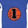 thumbnail image 4 of Inktastic Basketball 1st Birthday 1 Year Old Boys Baby Bodysuit, 4 of 5
