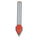 thumbnail image 5 of Risegun CNC 60° Router Grabado Madera Trabajo 3D V Groove bit 0.236x0.394 In 1/4" Herramienta Cortador WD, 5 of 14