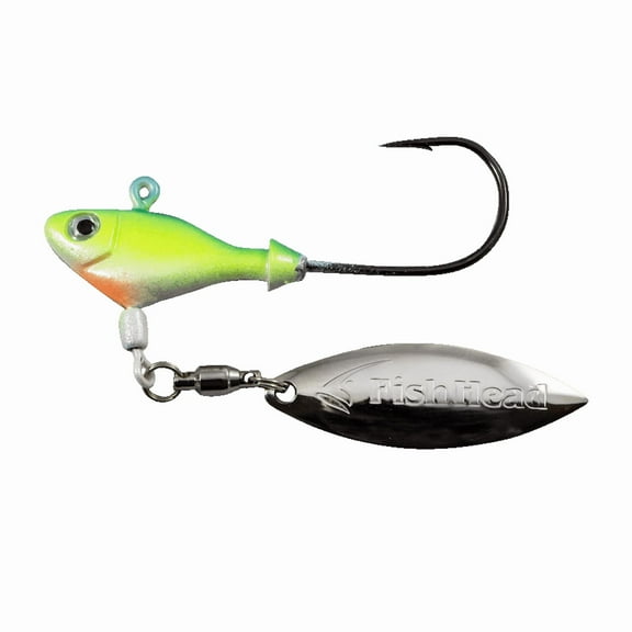 Fish Head Spin Underspin Jig