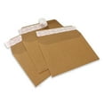 thumbnail image 6 of 3000 EcoSwift 6.5 x 4.5 Rigid Photo Mailers Stay Flats Brown Cardboard Self Seal Envelopes, 6 of 7