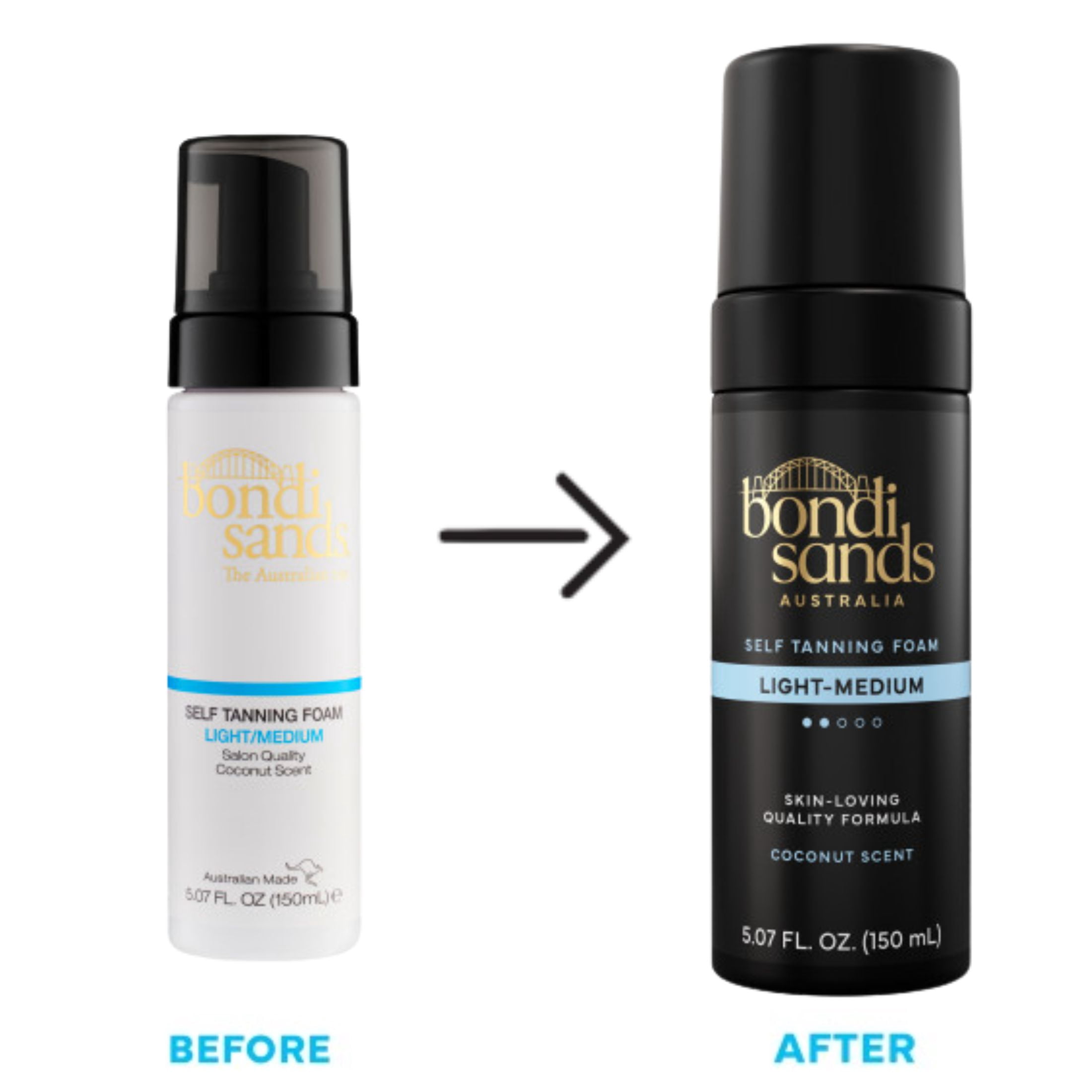 Bondi Sands Sunless Self Tanner Foam Dark, 5.07 fl oz - Walmart.com