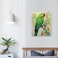 thumbnail image 4 of COMIO  Parrot Macaw Bird 12 Canvas Art - Home Decor Wall Art Print Poster Painting Medium, 4 of 5