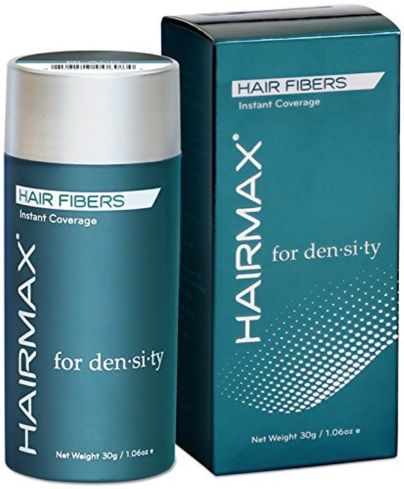 HairMax Hair Fibers Instant Hair Coverage for Men & Women, Light Brown