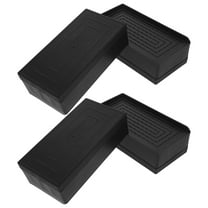 WHAMVOX 4 Pcs Furniture Risers Heavy Duty Adjustable Bed Heightening Pads