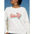 thumbnail image 2 of Gratuity Time Sweatshirt Women -Image by Shutterstock, Female 4X-Large, 2 of 4