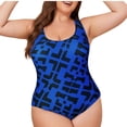 thumbnail image 4 of Bikini Tops para Mujeres Traje de Baño de Gran Tamaño Bikini 95% Nylon 5% Spandex Color Sólido Plisado, Modesto con Falda para la Playa, 4 of 8