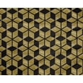 thumbnail image 4 of oneOone Polyester Lycra Gold Fabric Geometric Fabric For Sewing Printed Craft Fabric By The Yard 56 Inch Wide, 4 of 4