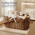 thumbnail image 4 of Best Choice Products Diaper Caddy Organizer for Baby, Large Portable Nursery Organizer w/ Divider & Handles - Chestnut, 4 of 9